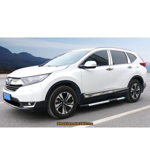 Bộ Full ốp trang trí ngoại thất Crom bạc  honda CR-V 2017-2019